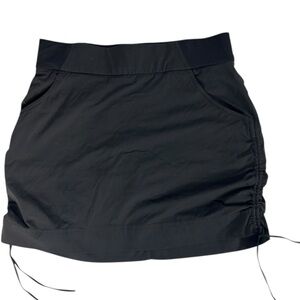 Columbia Black womens  skort drawstring performance golf active M